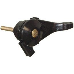 MANETTE GAZ PLASTIQUE FIXATION VIS 6X50MM