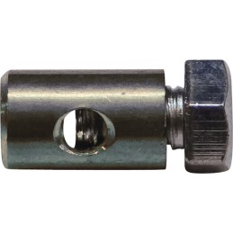 SERRE CABLE CYLINDRE PERCE Ø 3MM LE SACHET DE 10