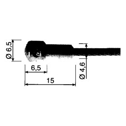 CABLE SOUPLE 19 BRINS Ø2,5MM X 2,50M