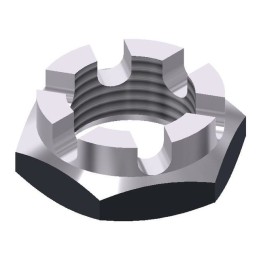 ECROU D'ESSIEU Ø70X200 B11560