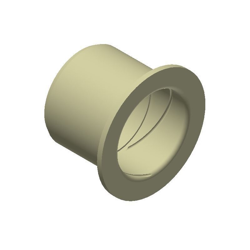 BAGUE EPAULEE Ø INT 60 EXT 70 CERCLE Ø 92 LG 64