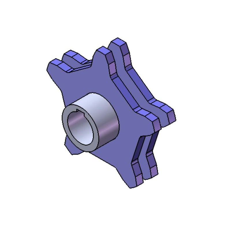 NOIX 14X72 5 EMP OXYCOUPEE Ø 60RC18 HT 100