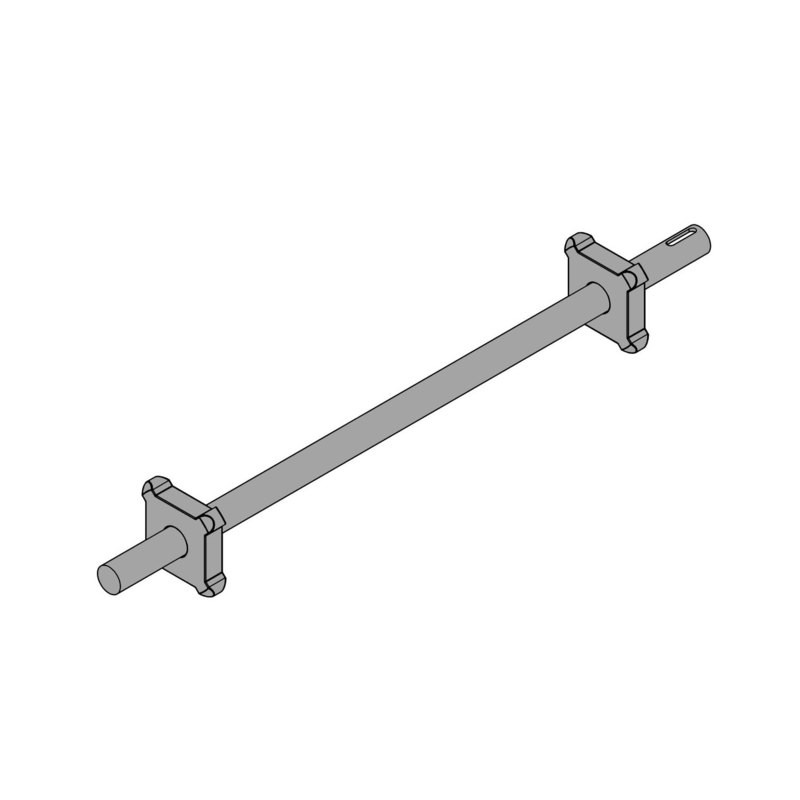 ARBRE ENTRAIN. Ø30 LG 775 CH80X12 EA 555