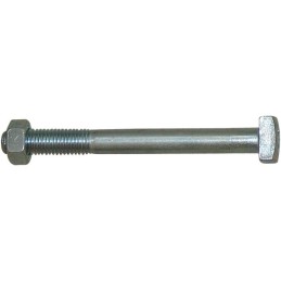 Boulon tête carrée 18x200 mm acier zingué