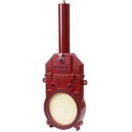 VANNE FONTE LAME BRONZE 8" Ø200 2 BRIDES AV V 80