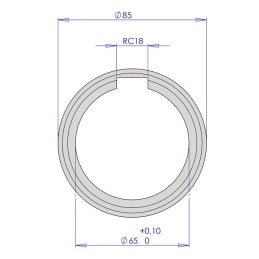 MOYEU DE NOIX CM Ø 65RC18