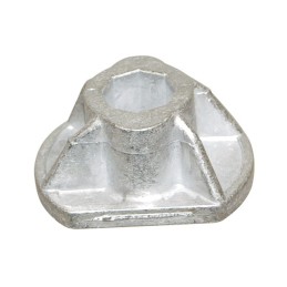 SUPPORT DE LAME POUR GGP Ø INTERIEUR 22,2 MM 8 PANS