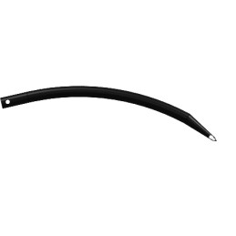 DENT DE FOURCHE Ø25 LG 550 COURBEE R515 TYPE