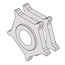 NOIX 12X36 5 EMP MECANO Ø 40