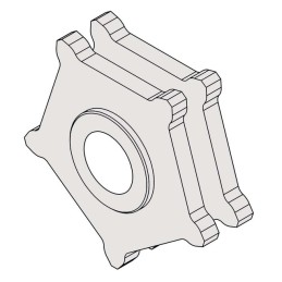 NOIX 12X42 5 EMP MECANO Ø 40