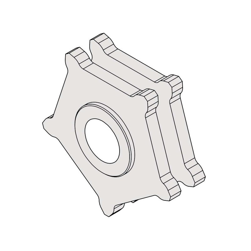 NOIX 12X42 5 EMP MECANO Ø 40