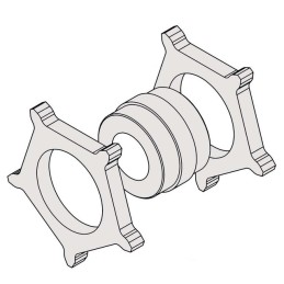 NOIX 14X42 5 EMP MECANO Ø 45