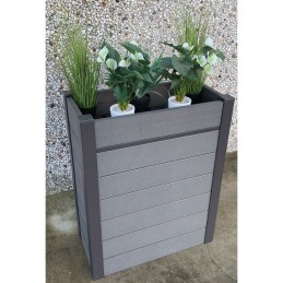 BAC A FLEUR FERME WPC 70X35X87CM