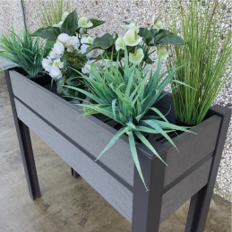 JARDINIERE WPC 100X38X90CM