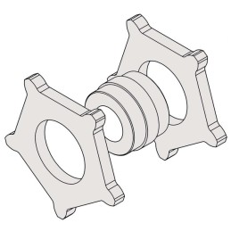 NOIX 14X50 5 EMP MECANO Ø 45