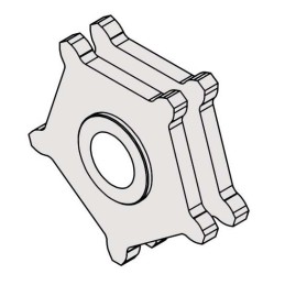 NOIX 16X56 5 EMP MECANO Ø 50