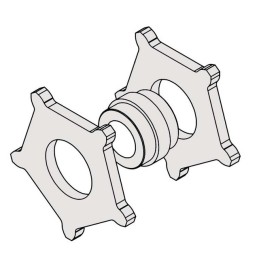 NOIX 16X56 5 EMP MECANO Ø 50