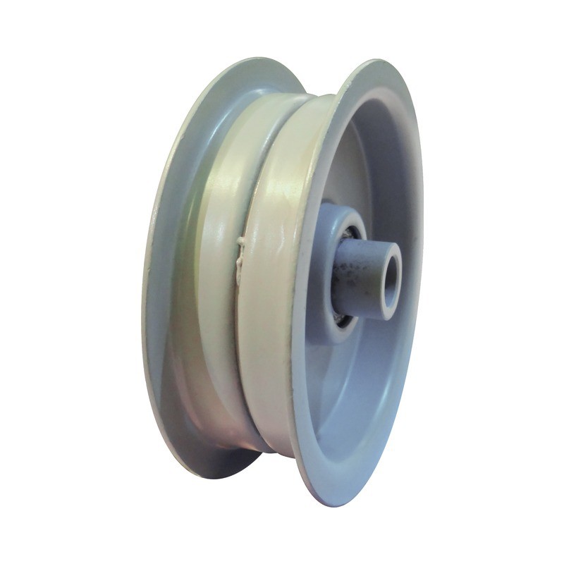 POULIE A GORGE PLATE ALESAGE 9,5MM Ø EXTERIEUR 82MM