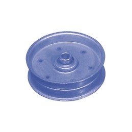 POULIE A GORGE PLATE ALESAGE 9,5MM Ø EXTERIEUR 90MM