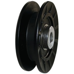 POULIE NYLON A GORGE EN V