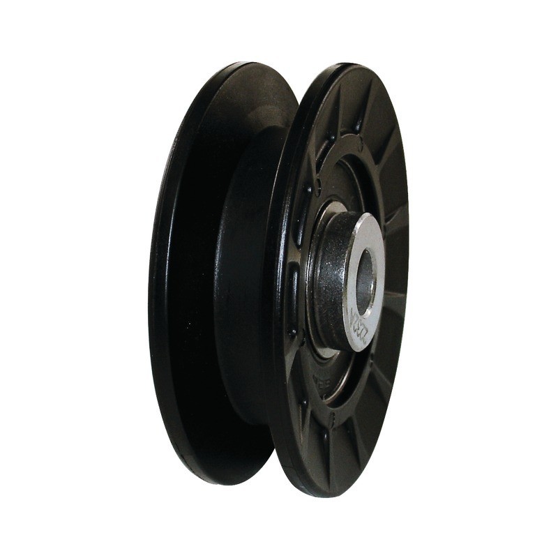 POULIE NYLON A GORGE EN V