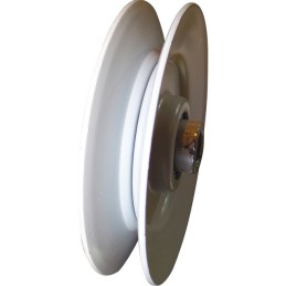 POULIE A GORGE EN V ALESAGE 9,5MM Ø EXTERIEUR 78MM