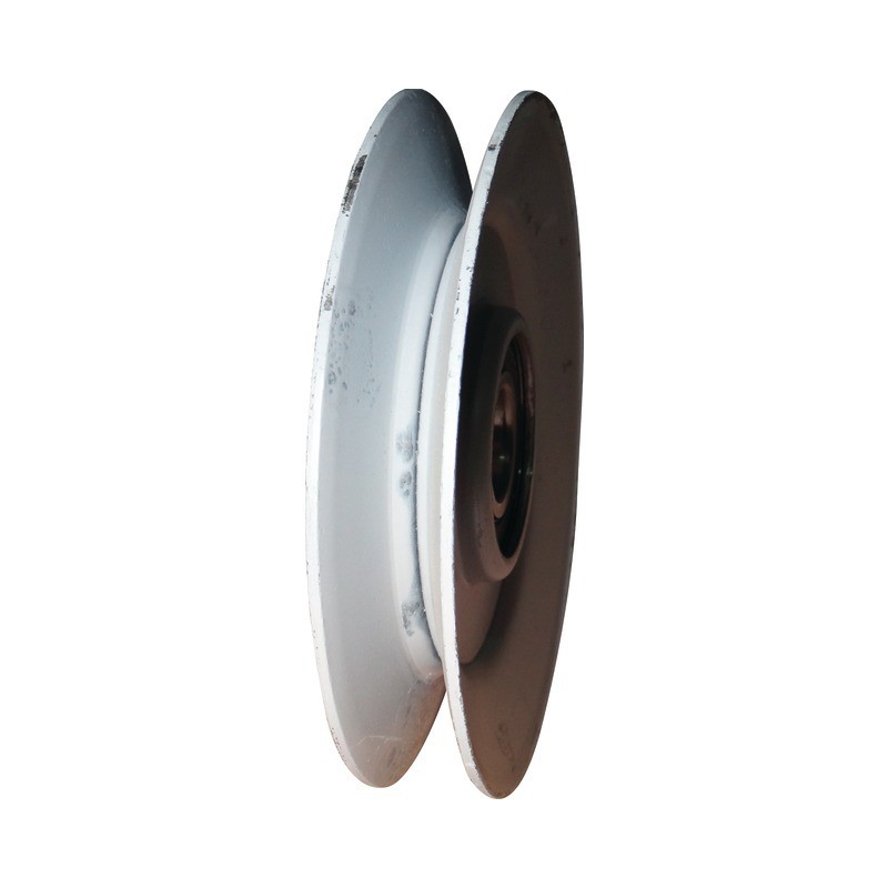 POULIE A GORGE EN V ALESAGE 9,5MM Ø EXTERIEUR 115MM