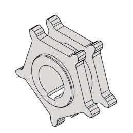 NOIX 14X42 5 EMP MECANO Ø 50RC14
