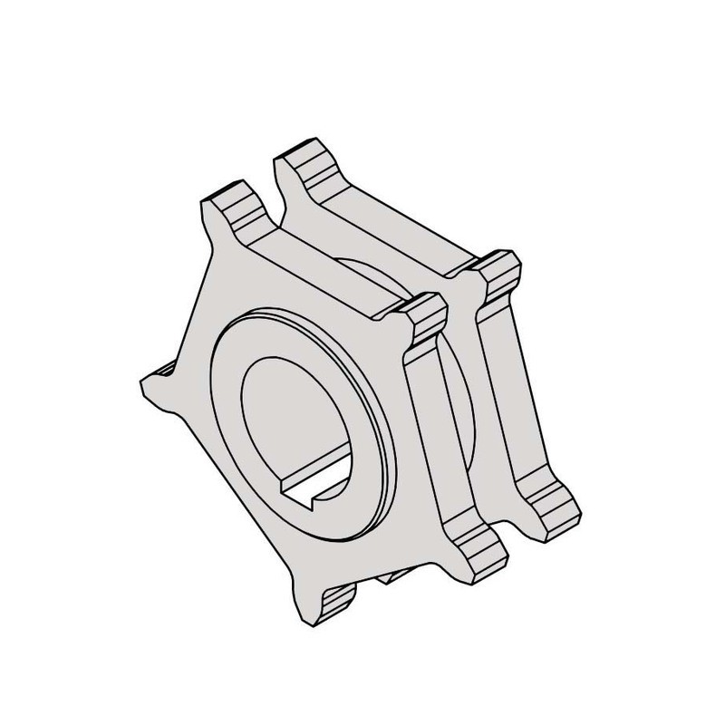 NOIX 14X42 5 EMP MECANO Ø 50RC14