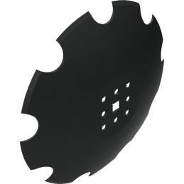 DISQUE CRENELE FOND PLAT Ø460X5 8 TROUS TYPE AGRISEM AGRI-POWER