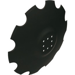 DISQUE CRENELE FOND PLAT Ø510X4 8 TROUS TYPE AGRISEM AGRI-POWER