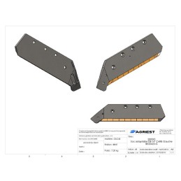 SOC ADAPTABLE GB 14" CARB GAUCHE 173423G