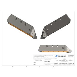 SOC ADAPTABLE GB 16" CARB DROIT 173614D