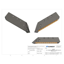 SOC ADAPTABLE GB 16" CARB GAUCHE 173613G