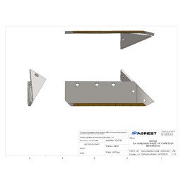 SOC ADAPTABLE NAUD 14" CARB DROIT 031 189D