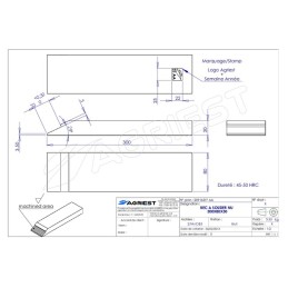 BEC A SOUDER 300X80X30 CARB
