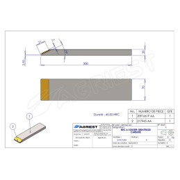 BEC A SOUDER 300X70X20 CARB