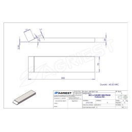 BEC A SOUDER 300X70X20 CARB