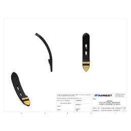 SOC DE CHISEL 360X60X20 EA45-85 Ø12 + MISE A SOUDER CARB