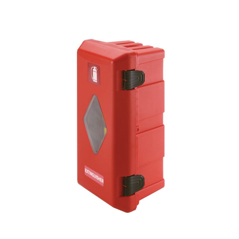 COFFRET PORTE EXTINCTEUR 6/9KG NOIR+FENETRE 3 ETRE 310X675X250