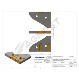CONTRESEP ADAPTABLE HUARD 761106 D CARBURE