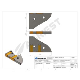 CONTRESEP ADAPTABLE HUARD 761107 G CARBURE