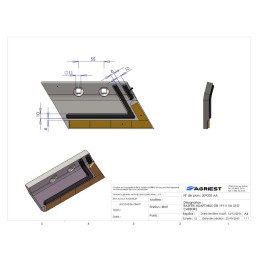 RASETTE ADAPTABLE GB 19111/12 EA 55 D CARBURE E