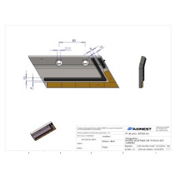 RASETTE ADAPTABLE GB 19125 EA 83 D CARBURE