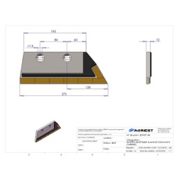 RASETTE ADAPTABLE HUARD 631030 EA 84 D CARBUR RE