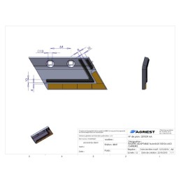 RASETTE ADAPTABLE HUARD 631100 EA 64 D CARBUR RE