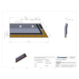 RASETTE ADAPTABLE LEMKEN 3363710 EA 87 D CARB BURE