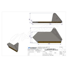 AILETTE ADAPTABLE HORSCH 200X100X12  34060856 CH