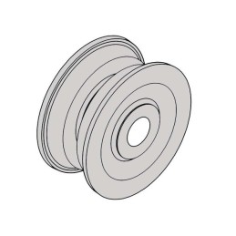 POULIE Ø 128 NUE POURBALANCIER TYPE DOU