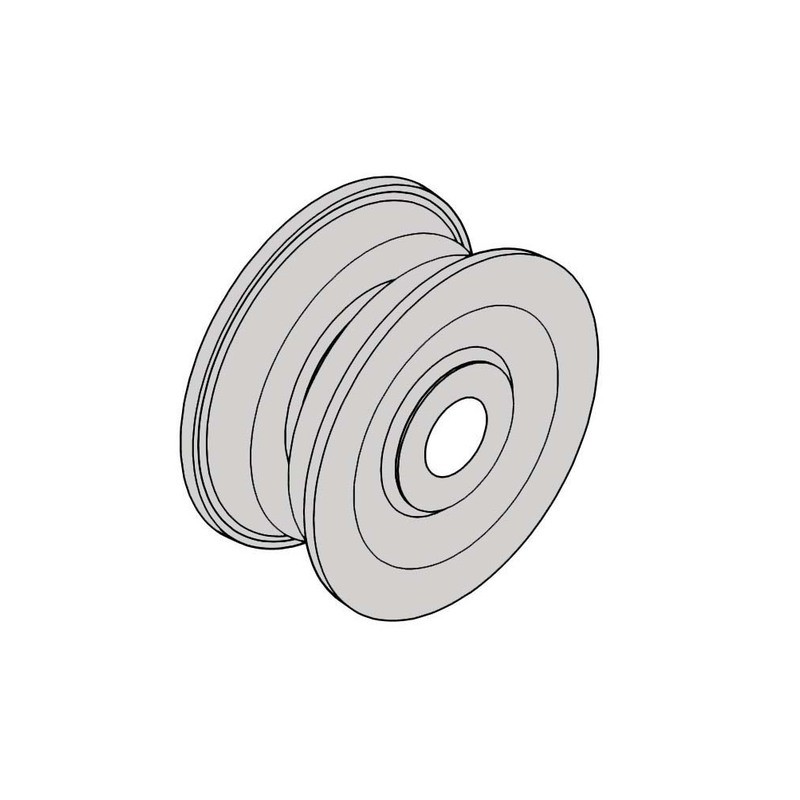 POULIE Ø 128 NUE POURBALANCIER TYPE DOU